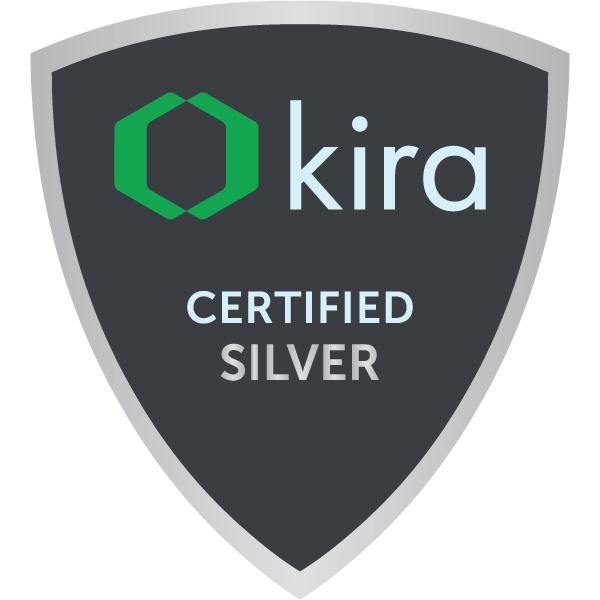 Kira Certified Silver Badge